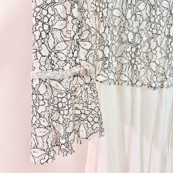 Free People Tell Tale Cutout Lace Tunic - Picture 4 of 10